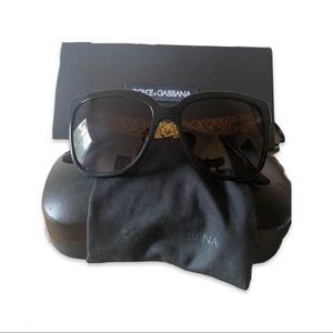 Dolce & Gabbana Cat Eye Floral Filigree Sunglasses